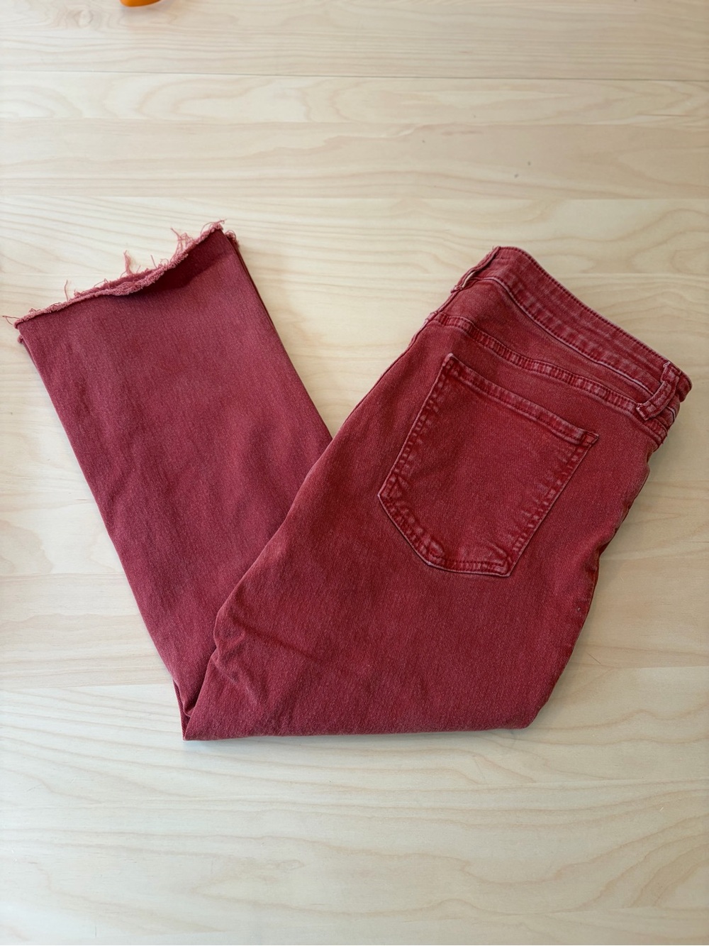 Kut from the Kloth Jeans in Rusty Red